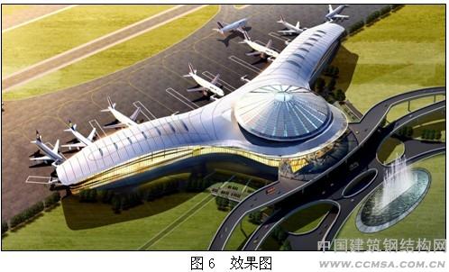 鄂尔多斯机场航站楼效果图