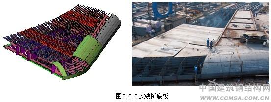 虹桥综合交通枢纽工程安装桥底板